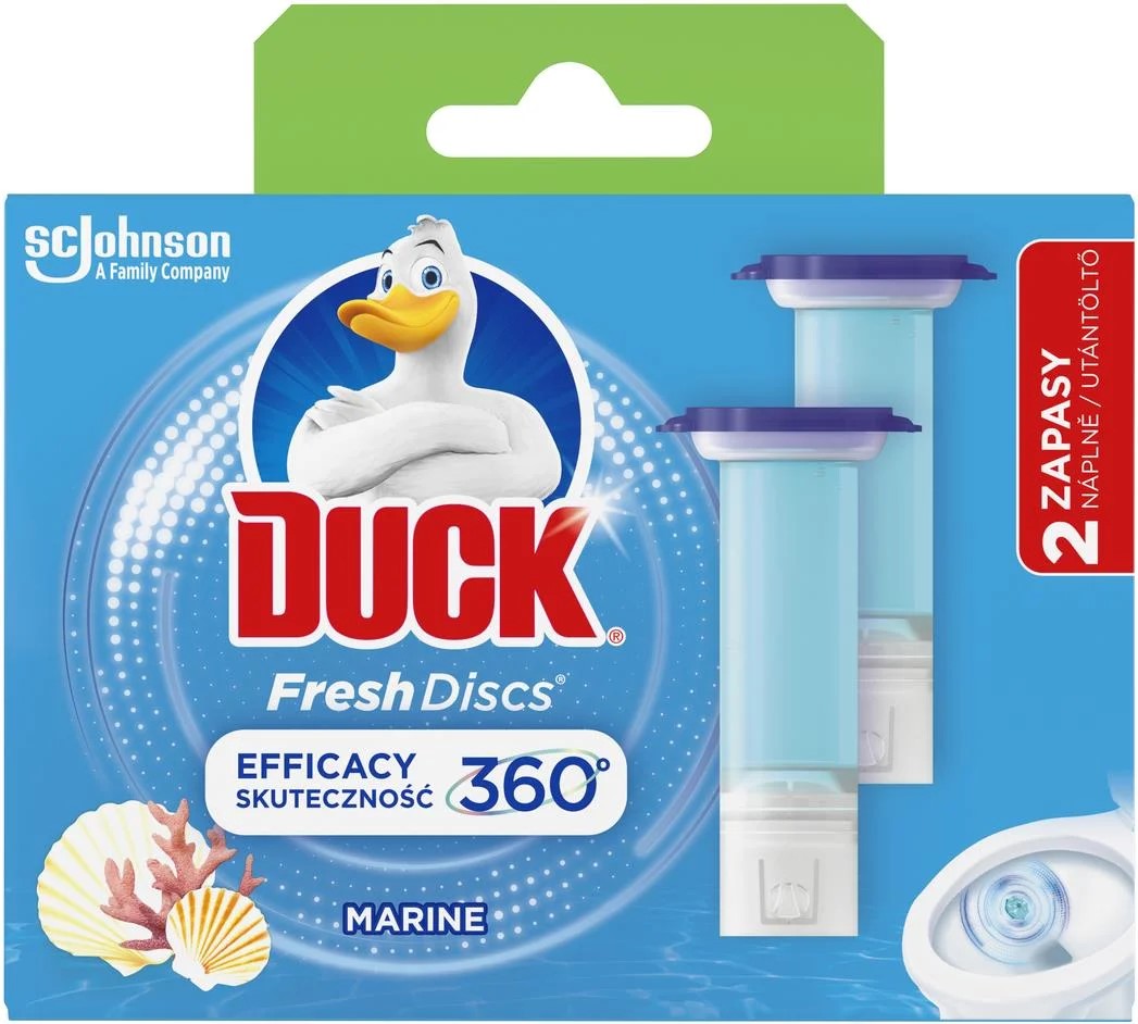 Duck WC fresh discs Marine náhradná náplň 2x36ml