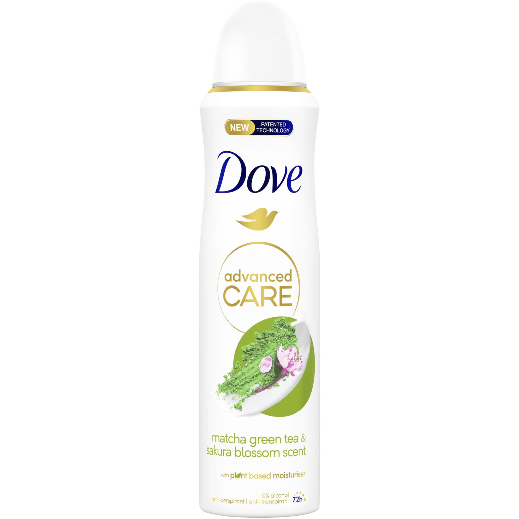 Dove antiperspirant advanced Care Matcha green tea sakura 72h 150ml