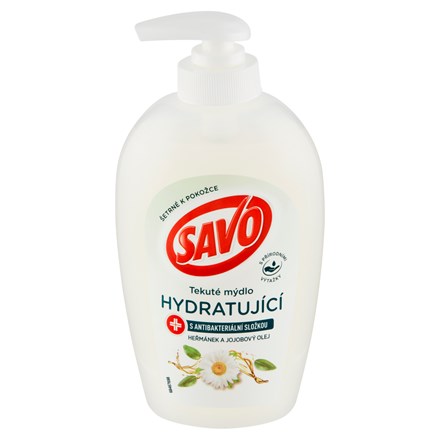 Savo tekuté hydratačné mydlo antibakteriálne 250ml