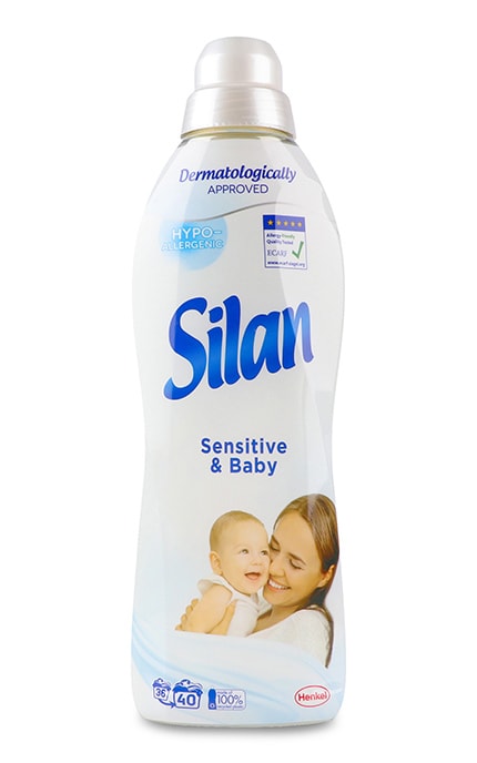 Silan avivážny prostriedok Sensitive baby 880ml/40 pracích dávok