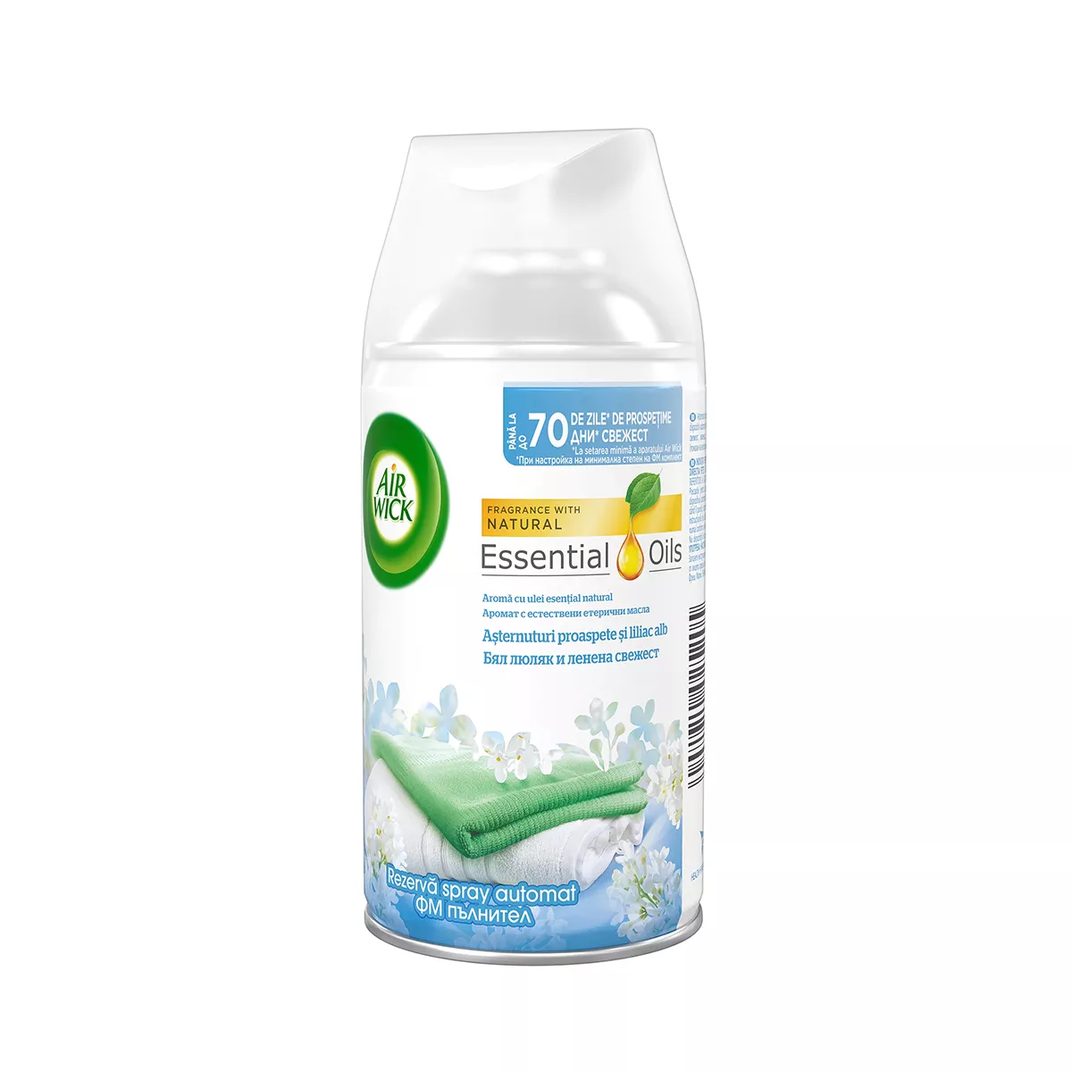 Air Wick freshmatic max vôňa sviežeho prádla 250ml / náhradná náplň