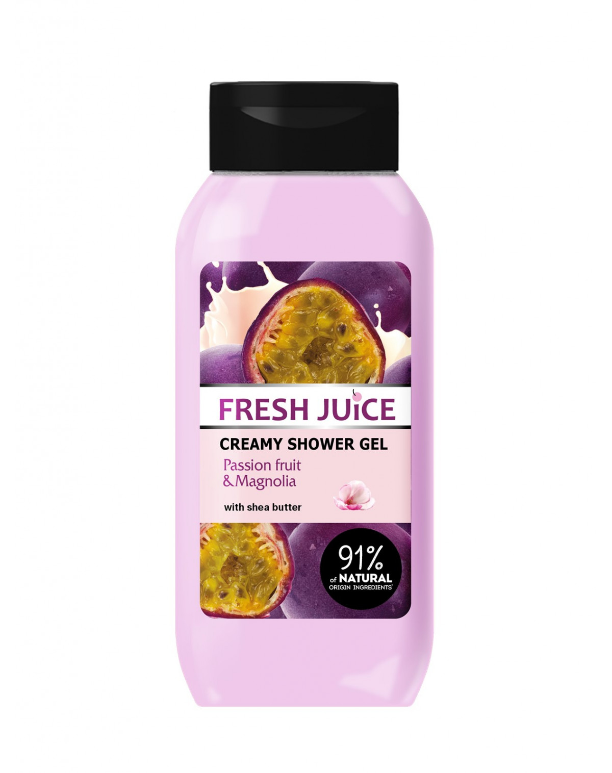 Fresh Juice krémový sprchový gél Passion fruit Magnolia 400ml Fresh Juice krémový sprchový gél Passion fruit Magnolia 400ml