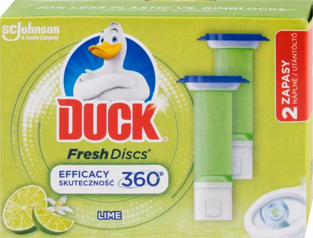 Duck WC fresh discs Lime 2x36ml