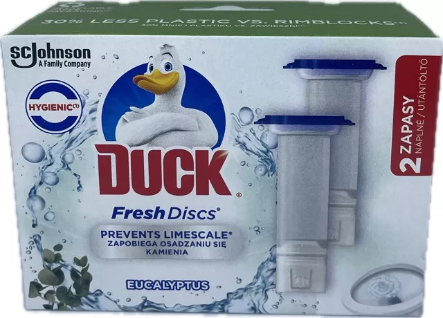 Duck WC fresh discs Eucalyptus 2x36ml