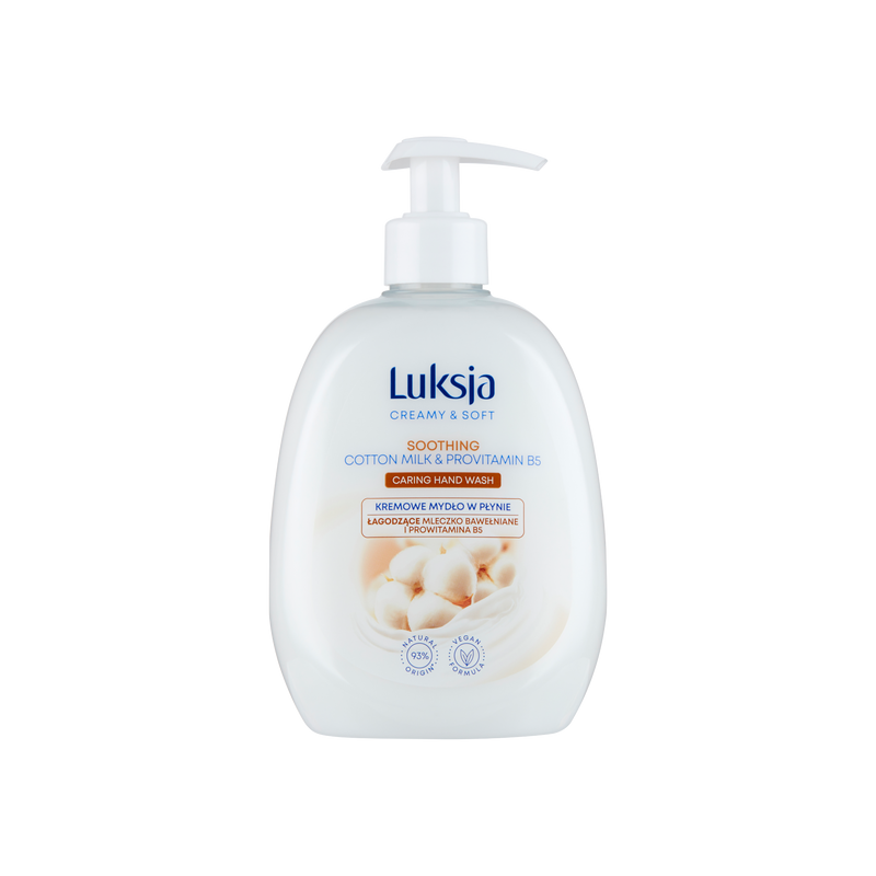 Luksja tekuté mydlo Bavlna/provitamín B5 500ml