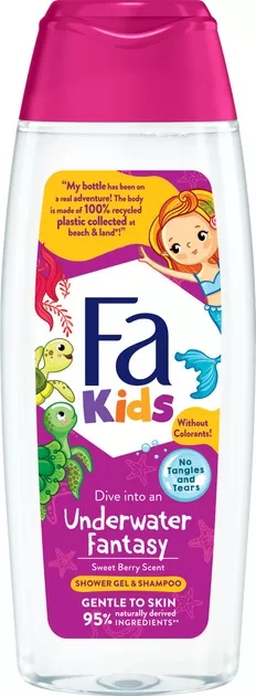 Fa sprchový gél a šampón 2v1 KIDS Underwater Fantasy 250ml