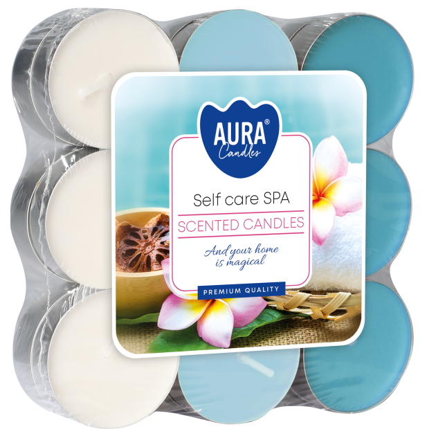 Bispol čajové sviečky Self care spa 18ks
