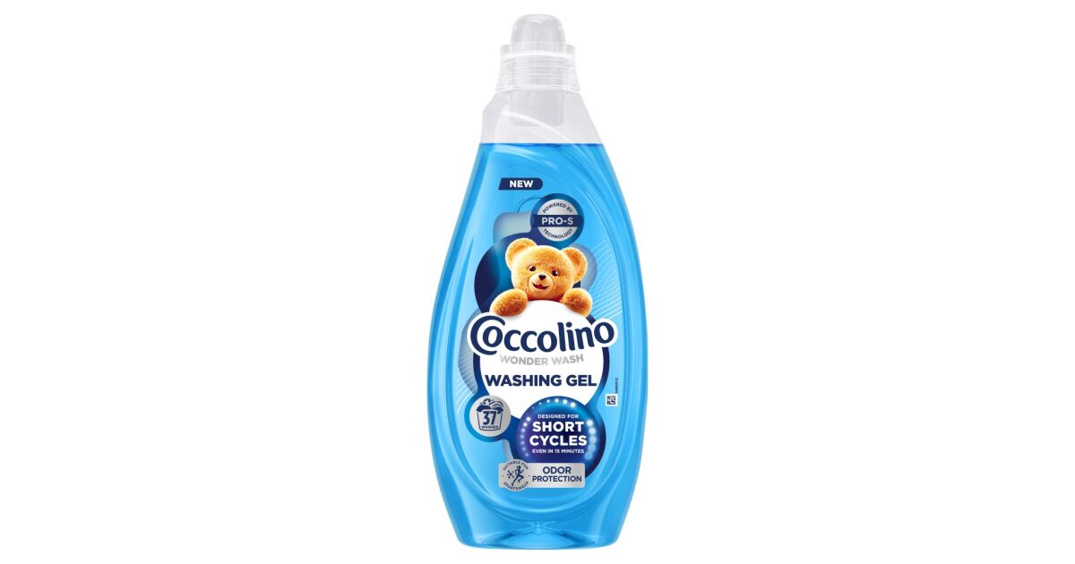 Coccolino Wonder Wash prací gél na rýchle pranie Odor Defence 1480ml / 37 praní