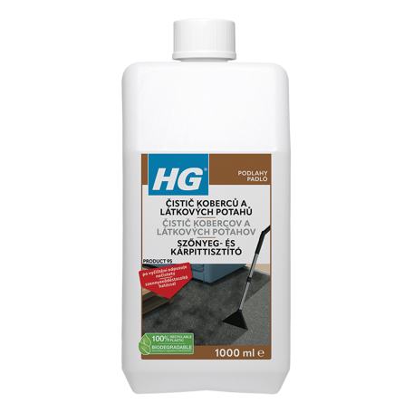 HG čistič kobercov a látkových poťahov 1000ml