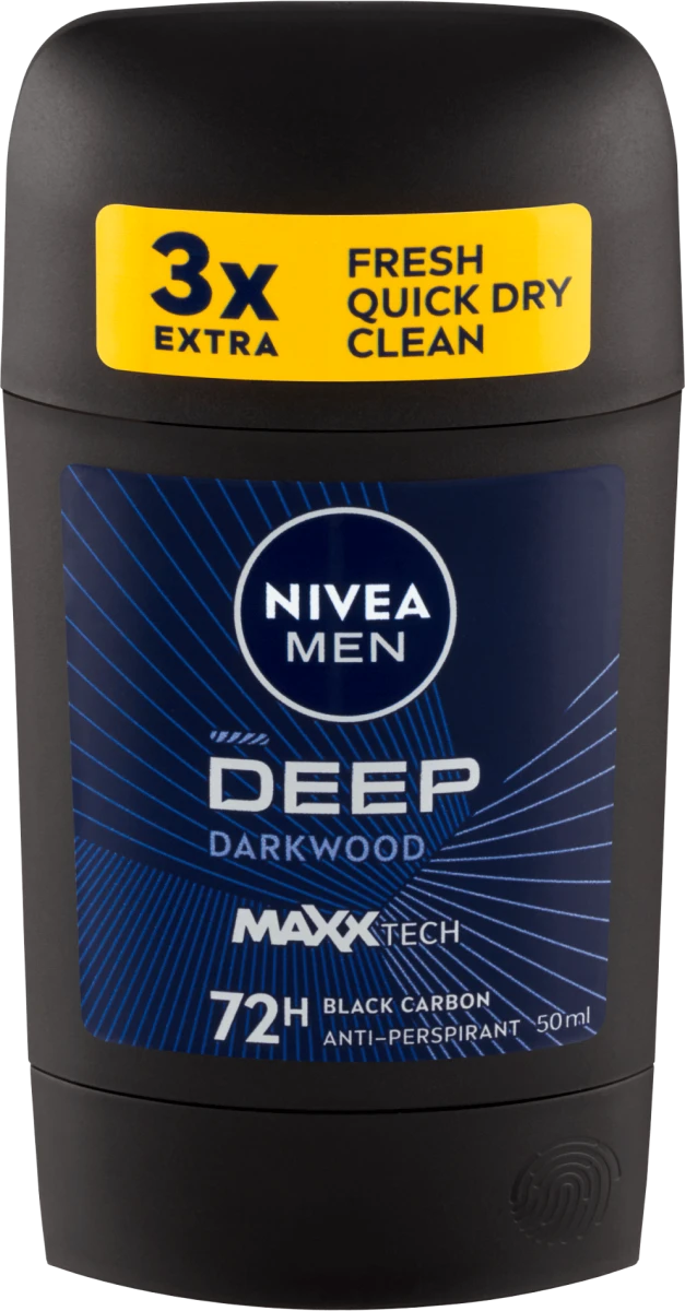 Nivea pánsky tuhý antiperspirant Deep Darkwood 50ml
