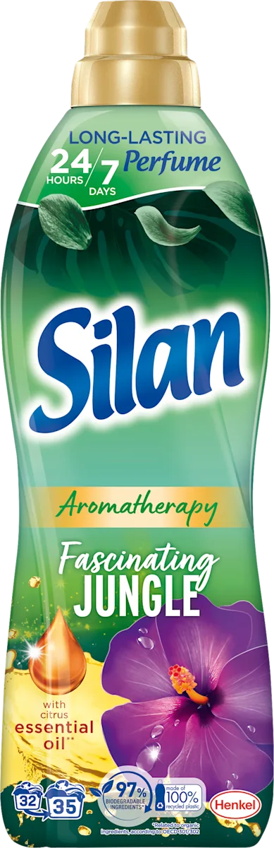 Silan avivážny prostriedok Fascinating Jungle 770ml/35 pracích dávok