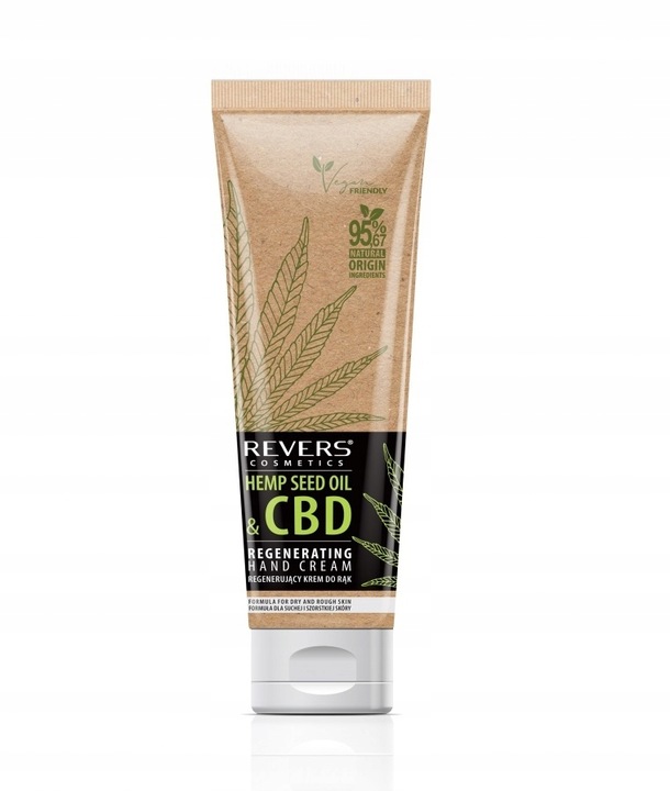 Revers krém na ruky  s prírodným olejom s CBD 100ml
