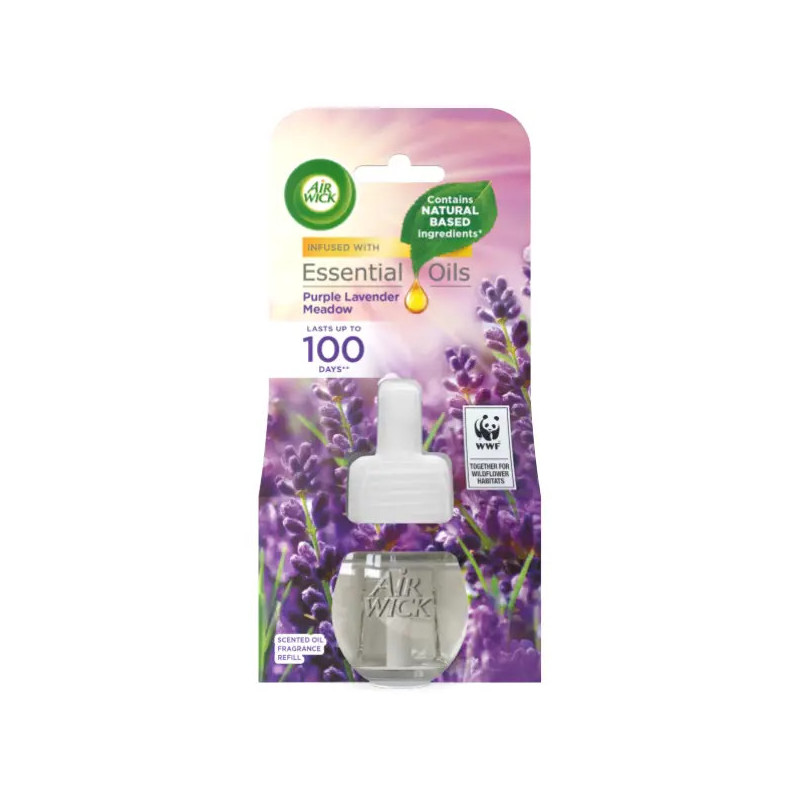 Air Wick Electric náhradná náplň purple lavender meadow 19ml