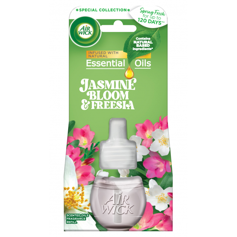 Air Wick Electric náhradná náplň jasmine bloom a freesia 19ml