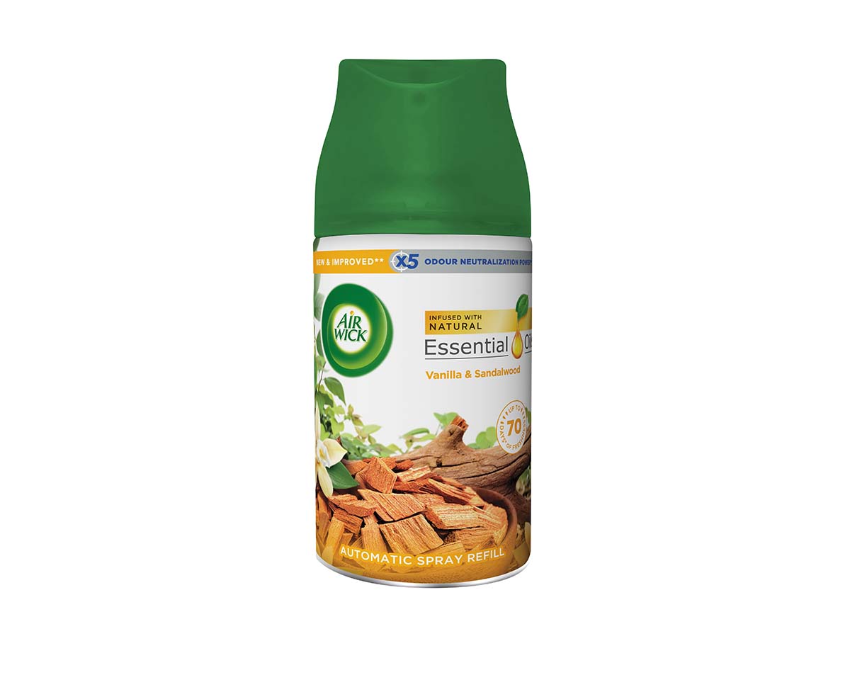 Air wick freshmatic max santalové drevo a vanilka 250ml náhradná náplň