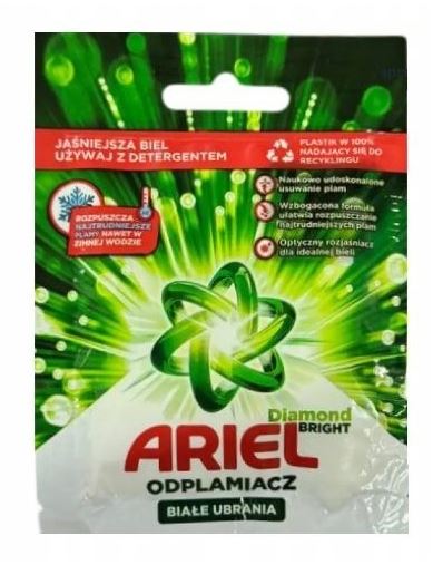Ariel prášok na škvrny white 30g