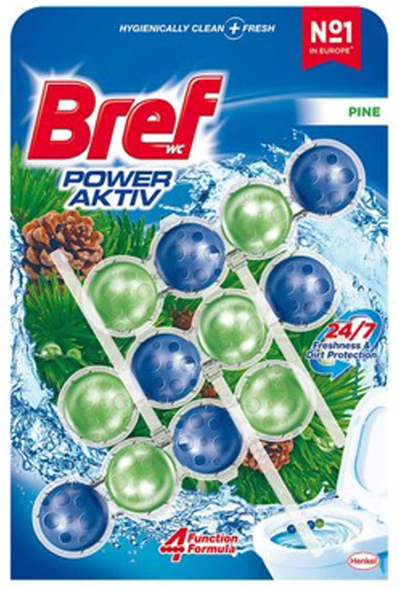 Bref power aktiv pine 3 x 50g