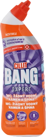 Cillit bang expert na wc 750ml vodný kameň a špina