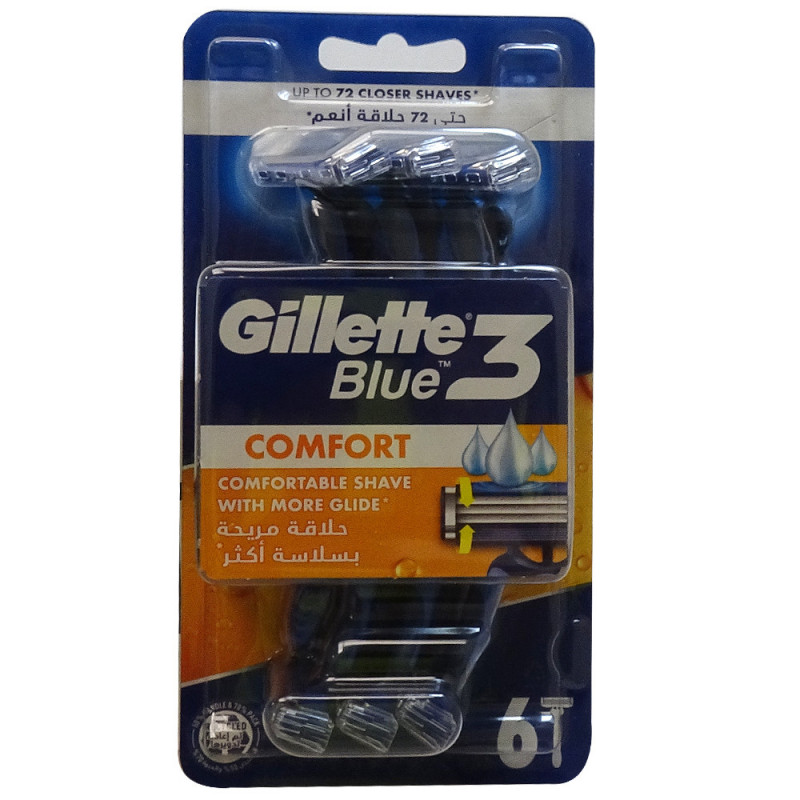 Gillette Blue3 Comfort žiletky 6ks