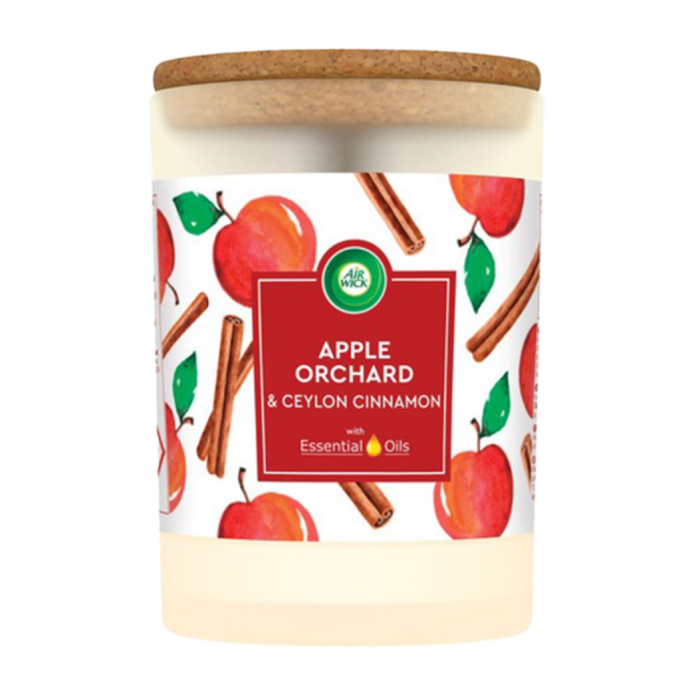 Air Wick sviečka jablkový sad 185g