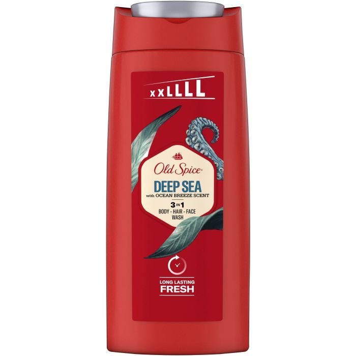 Old Spice sprchový gél 3v1 Deep sea XL balenie 675ml