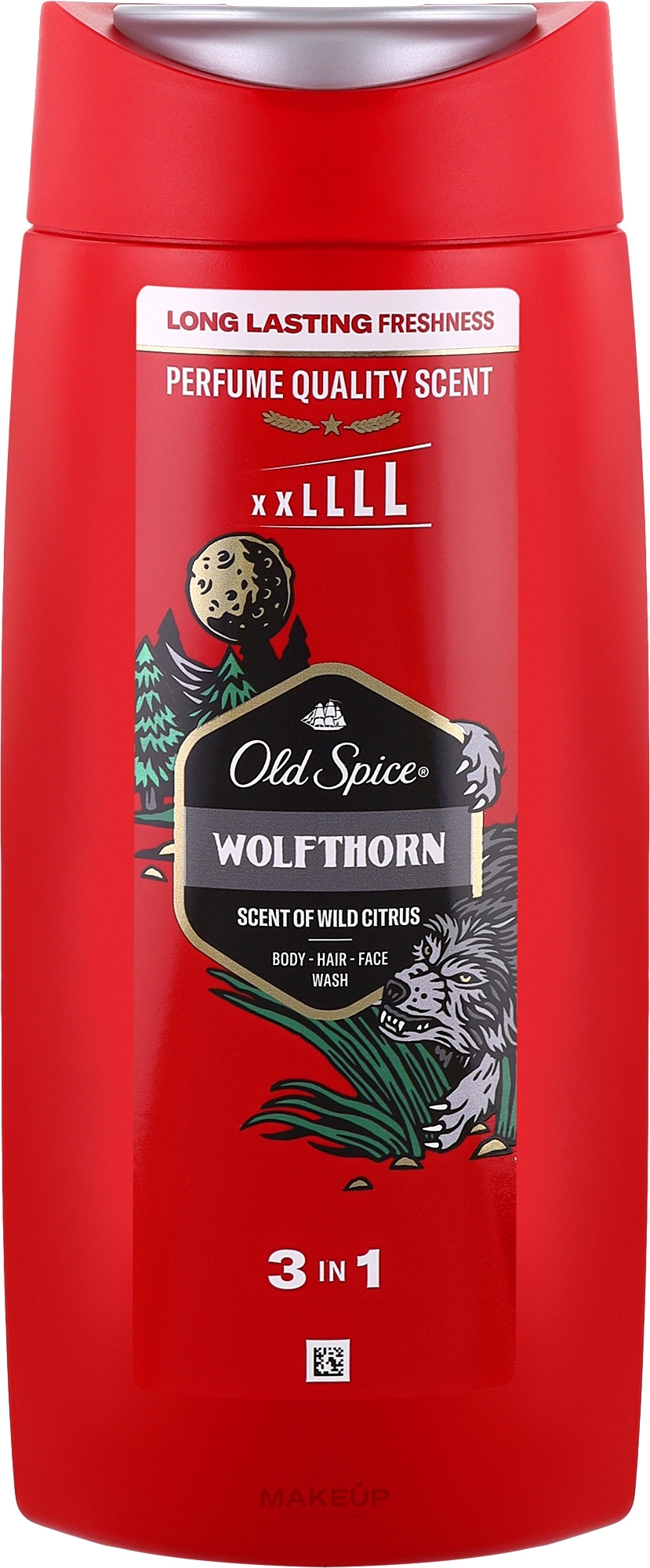 Old Spice sprchový gél 3v1 Wolfthorn XL balenie 675ml