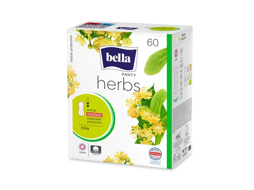 Bella herbs kvet lipy ultratenké slipové hygienické vložky 60ks