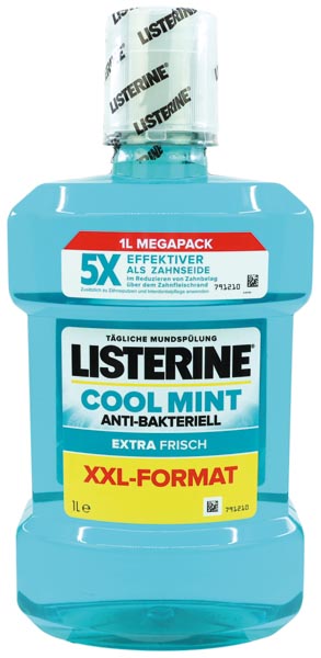 Listerine 1L ústna voda cool mint 