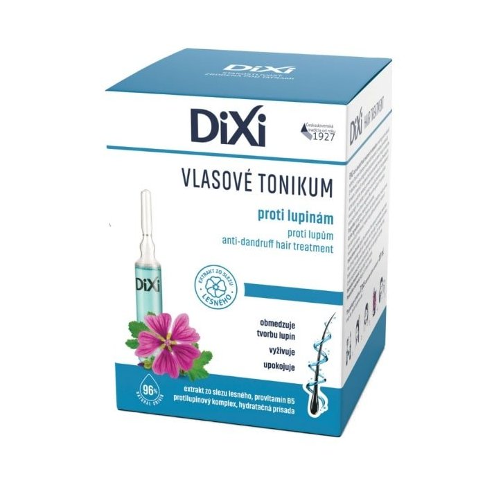 Dixi proti lupinám vlasové tonikum v ampulkách 7ks