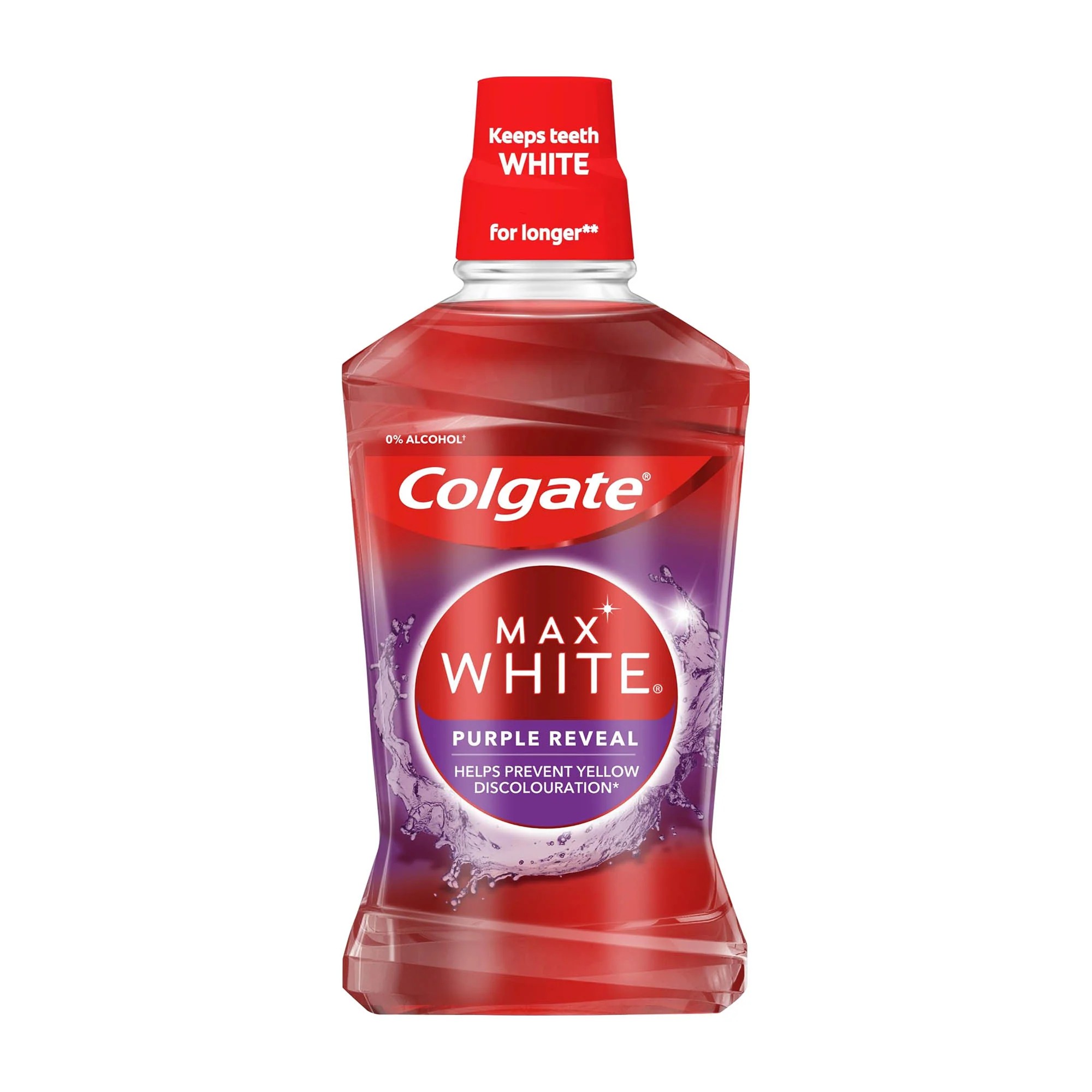 Colgate ústna voda max white purple reveal 500ml