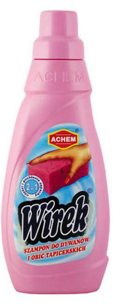 Wirek na ručné čistenie kobercov a čalúnení citrón 500ml