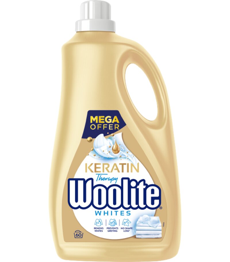 Woolite white keratin therapy 3,6L/ 60PD
