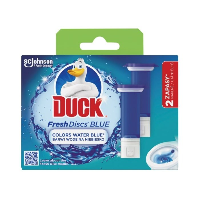 Duck WC fresh discs Blue náhradná náplň 2x36ml