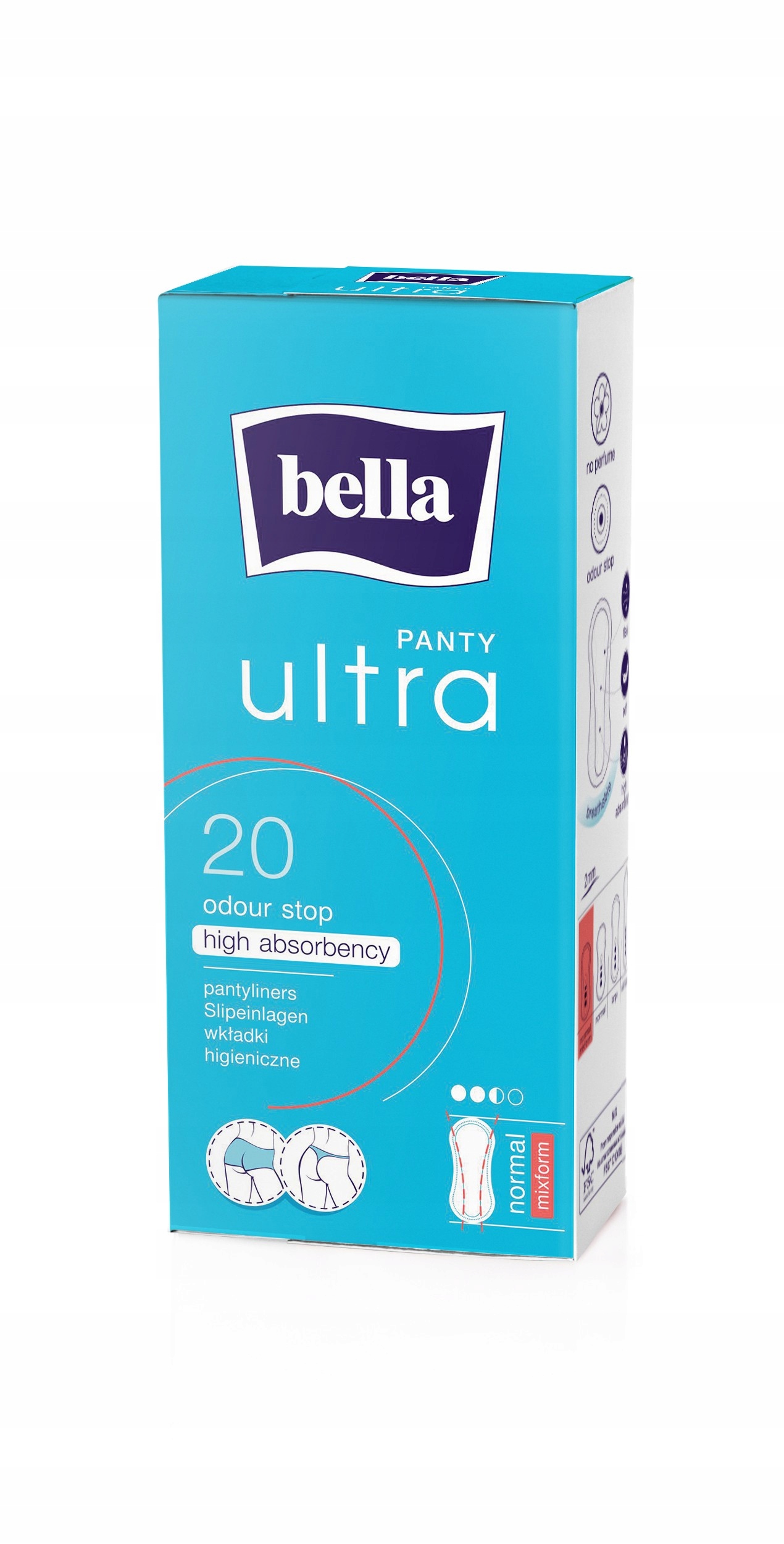 Bella Panty Ultra vložky Normal mutiform 20ks
