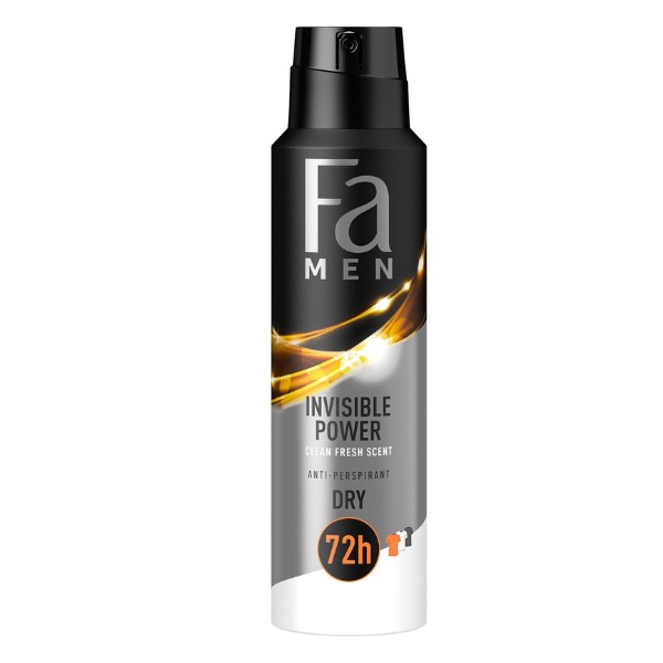 FA antiperspirant men Invisible power 72h 150ml