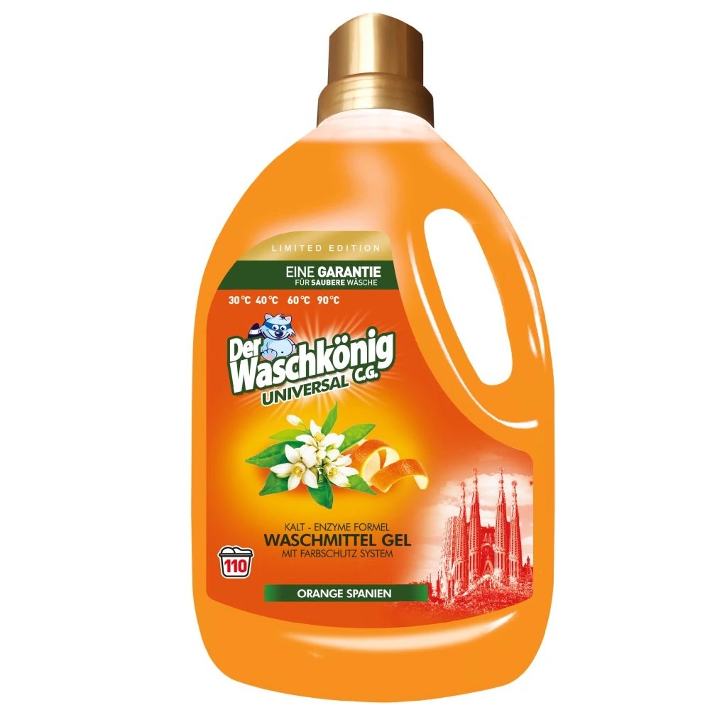 Waschkönig gél Universal Orange 3,305L 110 pracích dávok