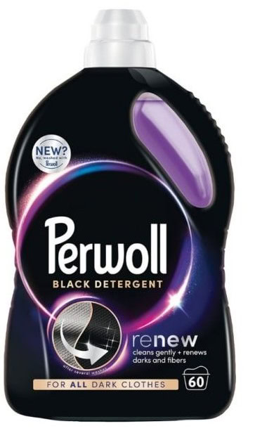 Perwoll prací gél Black detergent 3L 60 pracích dávok