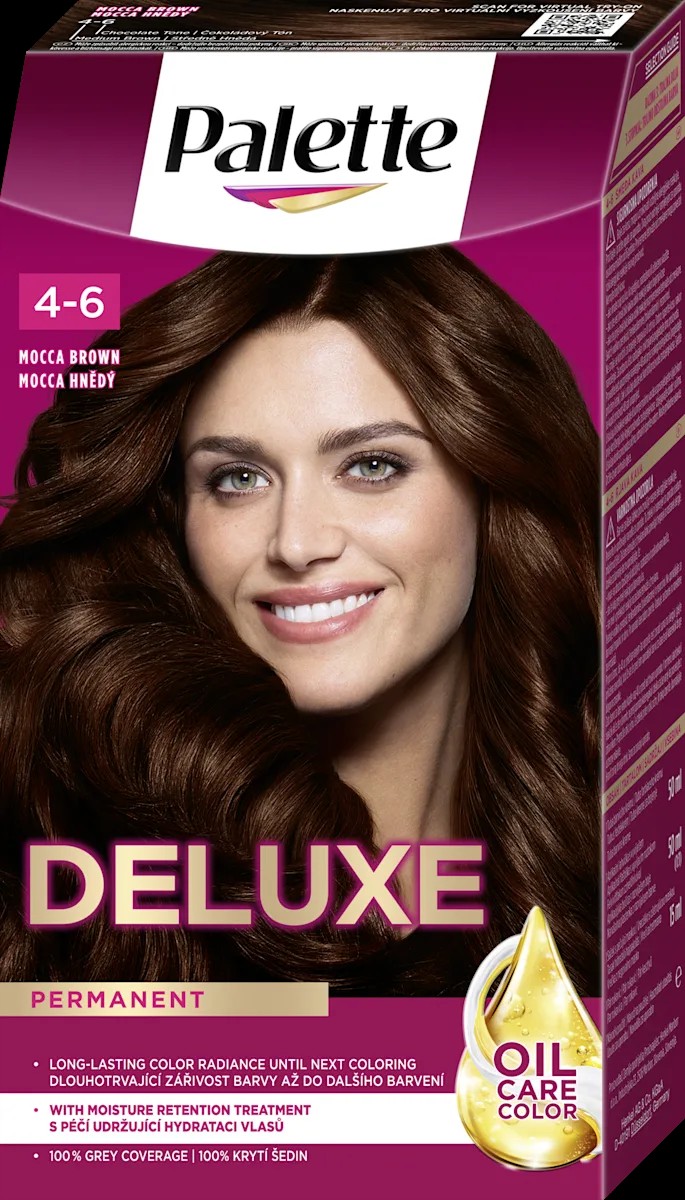 PALETTE DE LUXE 4-6 Mokka hnedá