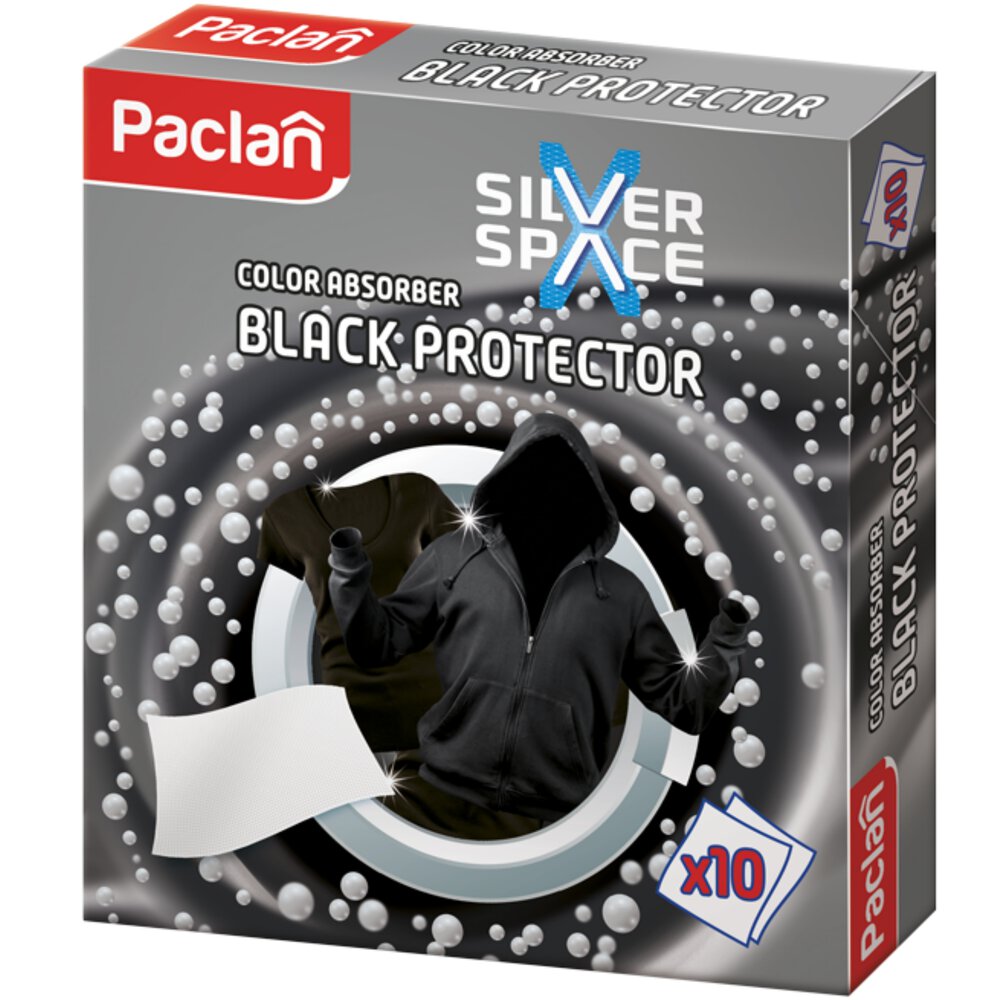 Paclan Black Protector obrúsky na obnovu čiernej farby 10ks
