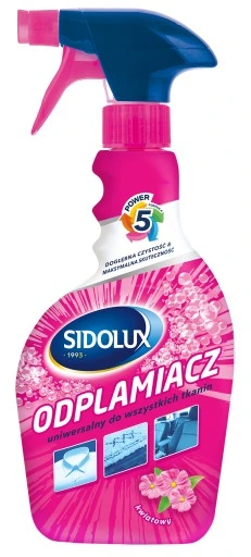 Sidolux odstraňovač škvŕn na tkaniny 500ml vôňa kvetín