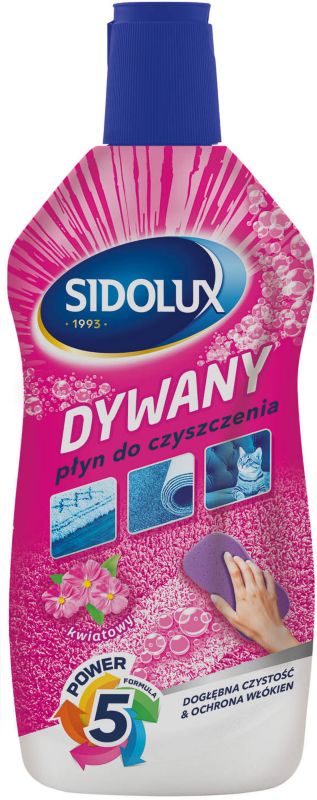 Sidolux na koberce a čalúnenie pre ručné čistenie 500ml vôňa kvetov