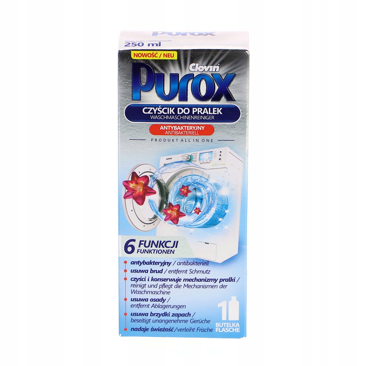 PUROX čistič práčky 250ml