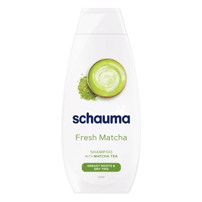 Schauma šampón Fresh Matcha na mastné korienky a suché končeky 400ml