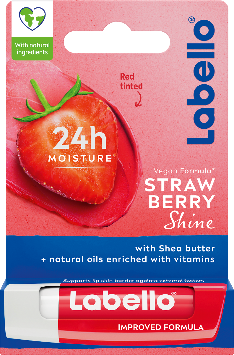 Labello tónovací balzám na pery Strawberry Shine 4,8g