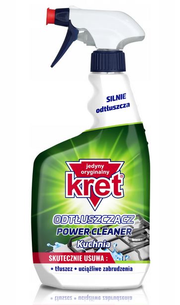 Kret čistič a odmasťovač do kuchyne – Extra účinný sprej 620 ml