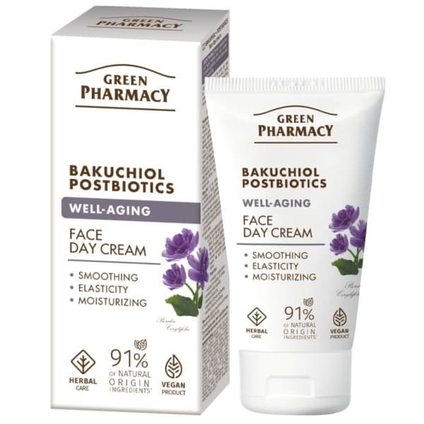 Green Pharmacy denný krém Bakuchiol-Postbiotics 50ml