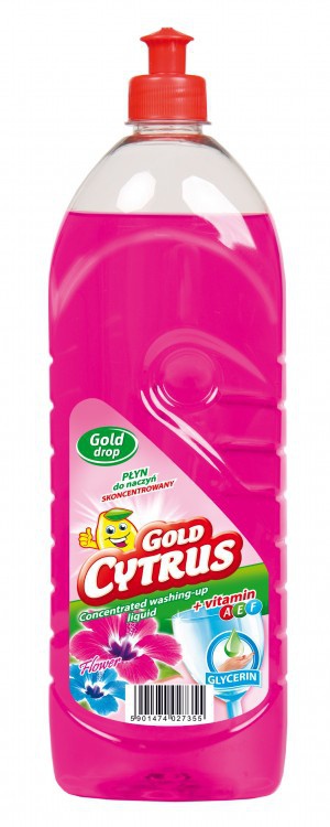 Gold Cytrus saponát na riad kvety 1000ml