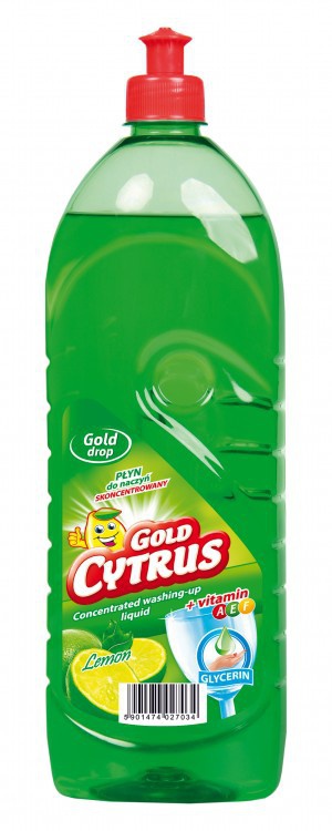 Gold Cytrus saponát na riad citrón 1000ml
