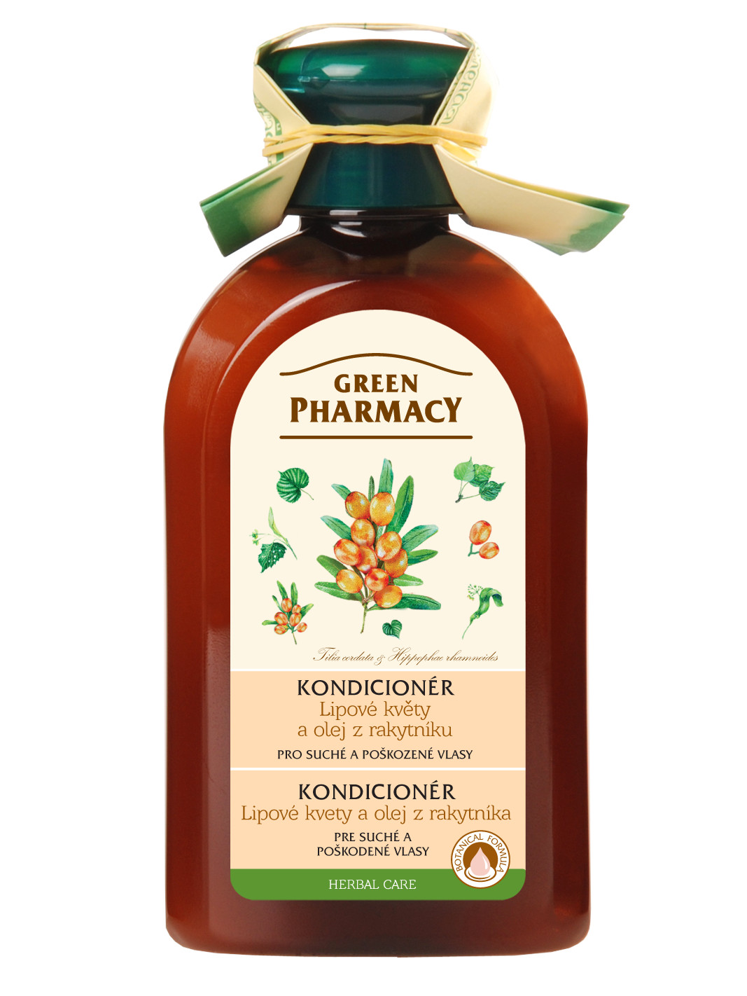 Green Pharmacy kondicionér Lipové kvety a rakytník 300ml