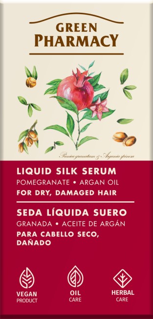 Green Pharmacy vlasové sérum na poškodené a suché vlasy 30ml